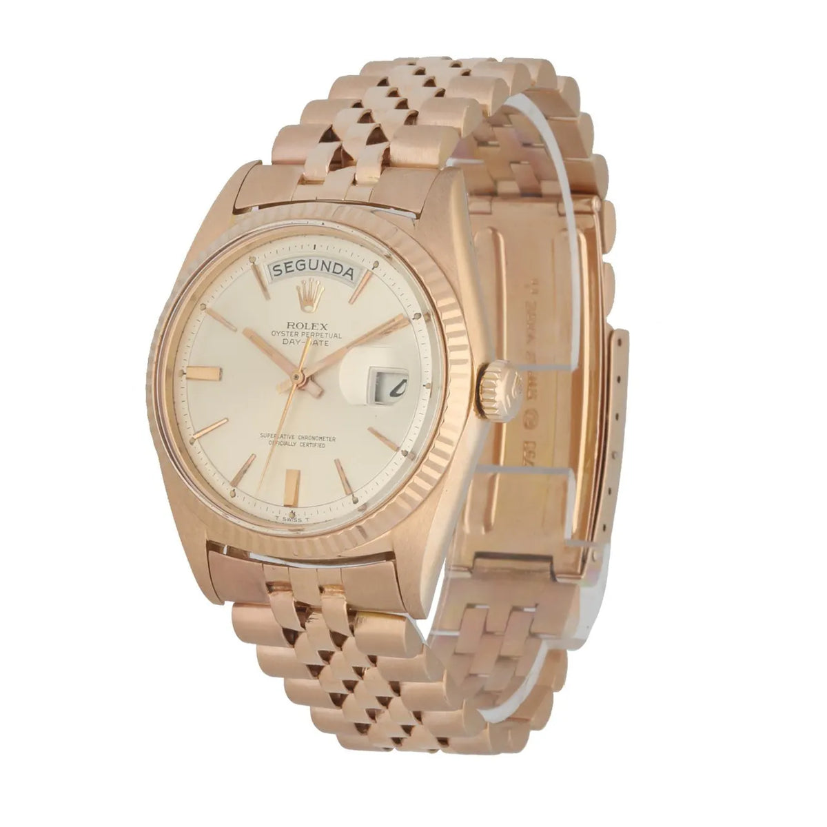 jubilee Rolex Day-Date Gold Champagne Dial - Hình 2