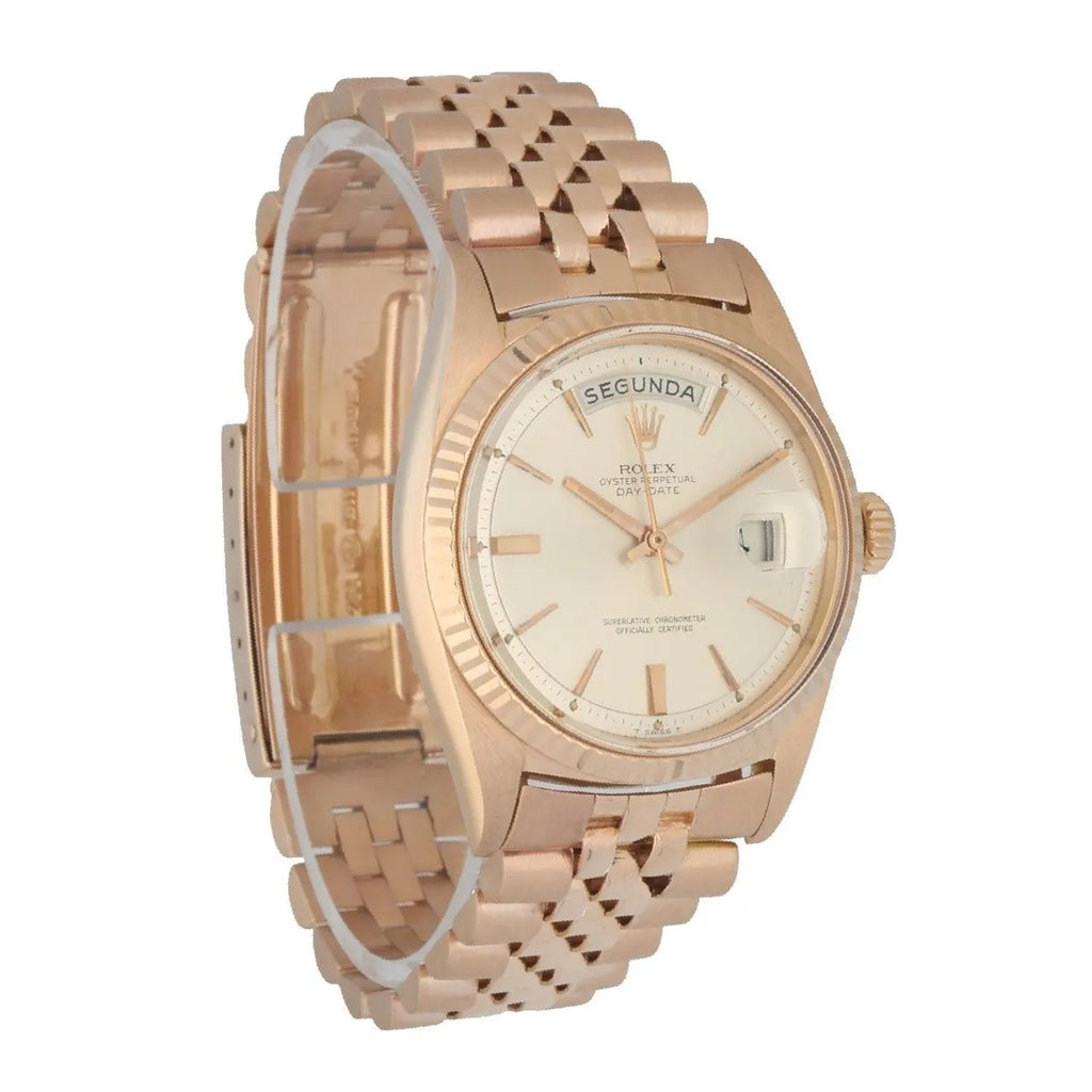 jubilee Rolex Day-Date Gold Champagne Dial - Hình 3