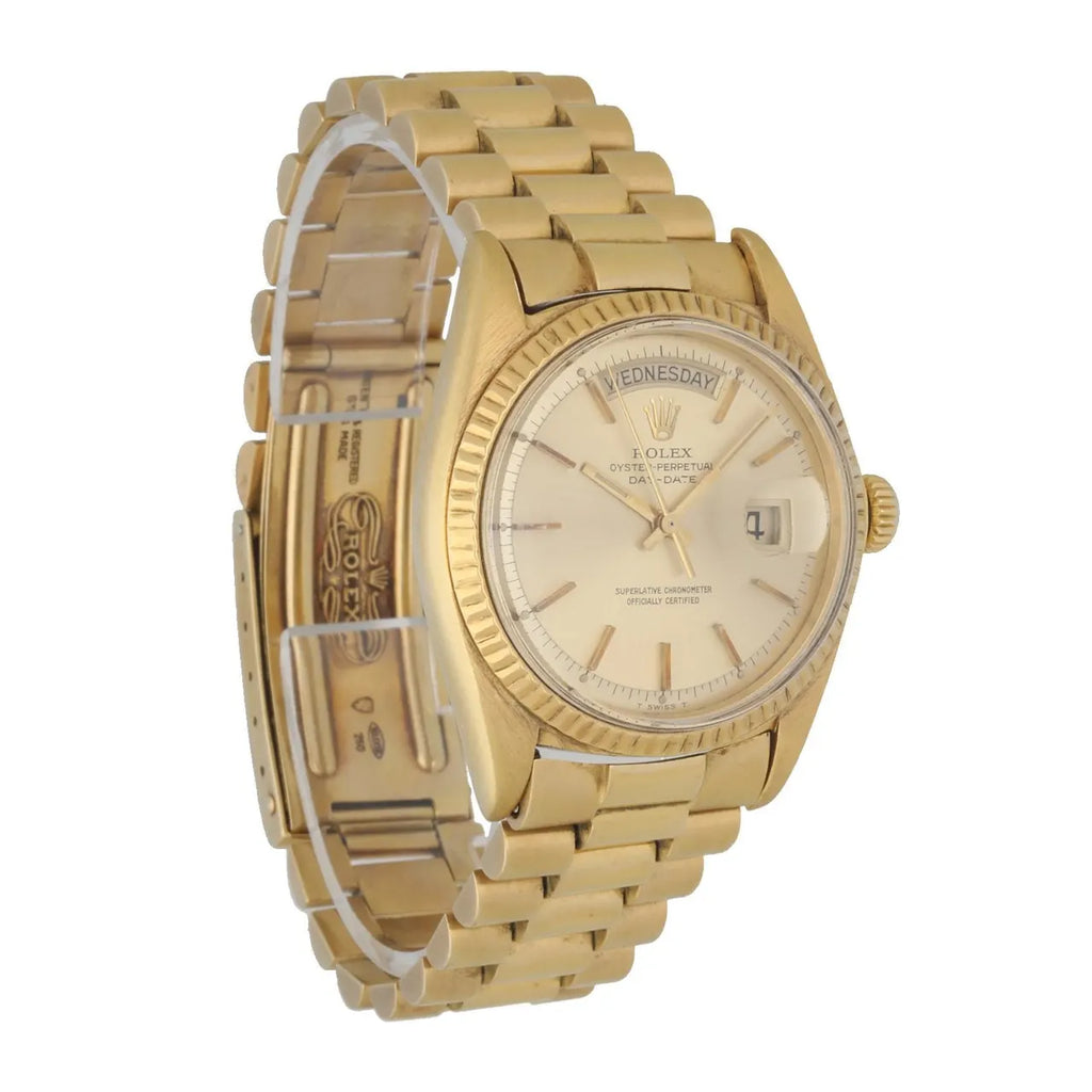 president Rolex Day-Date Gold Champagne - Hình 3