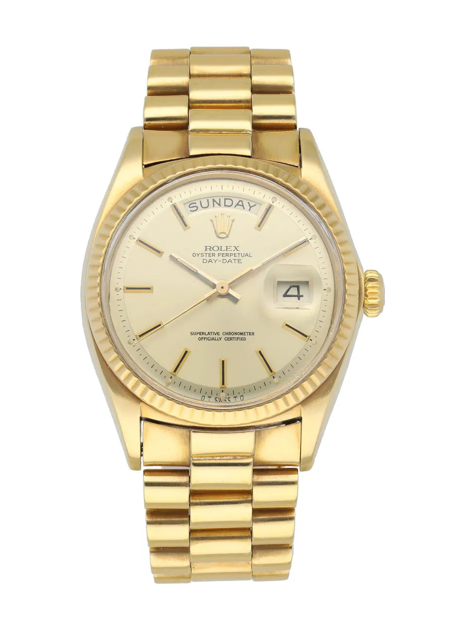 dial Rolex Gold Champagne Day-Date