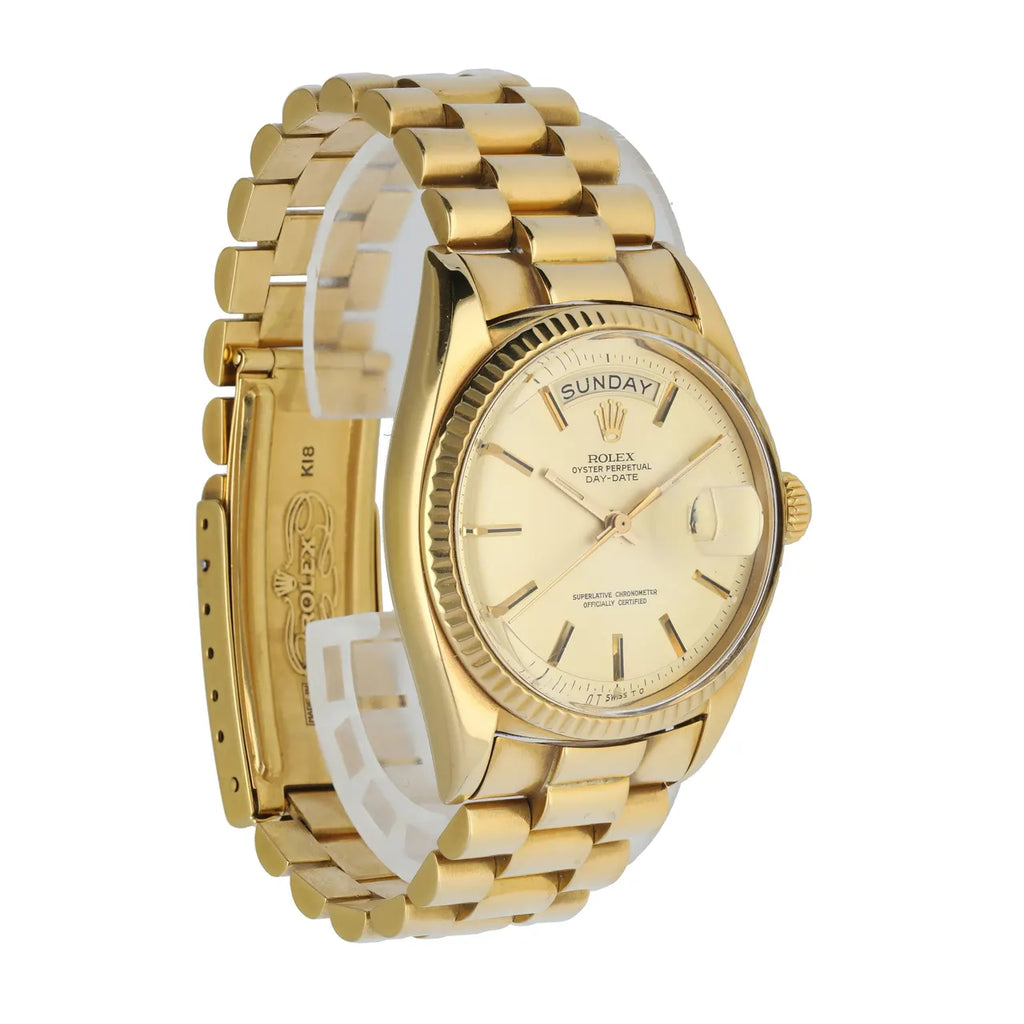 dial Rolex Gold Champagne Day-Date - Hình 4