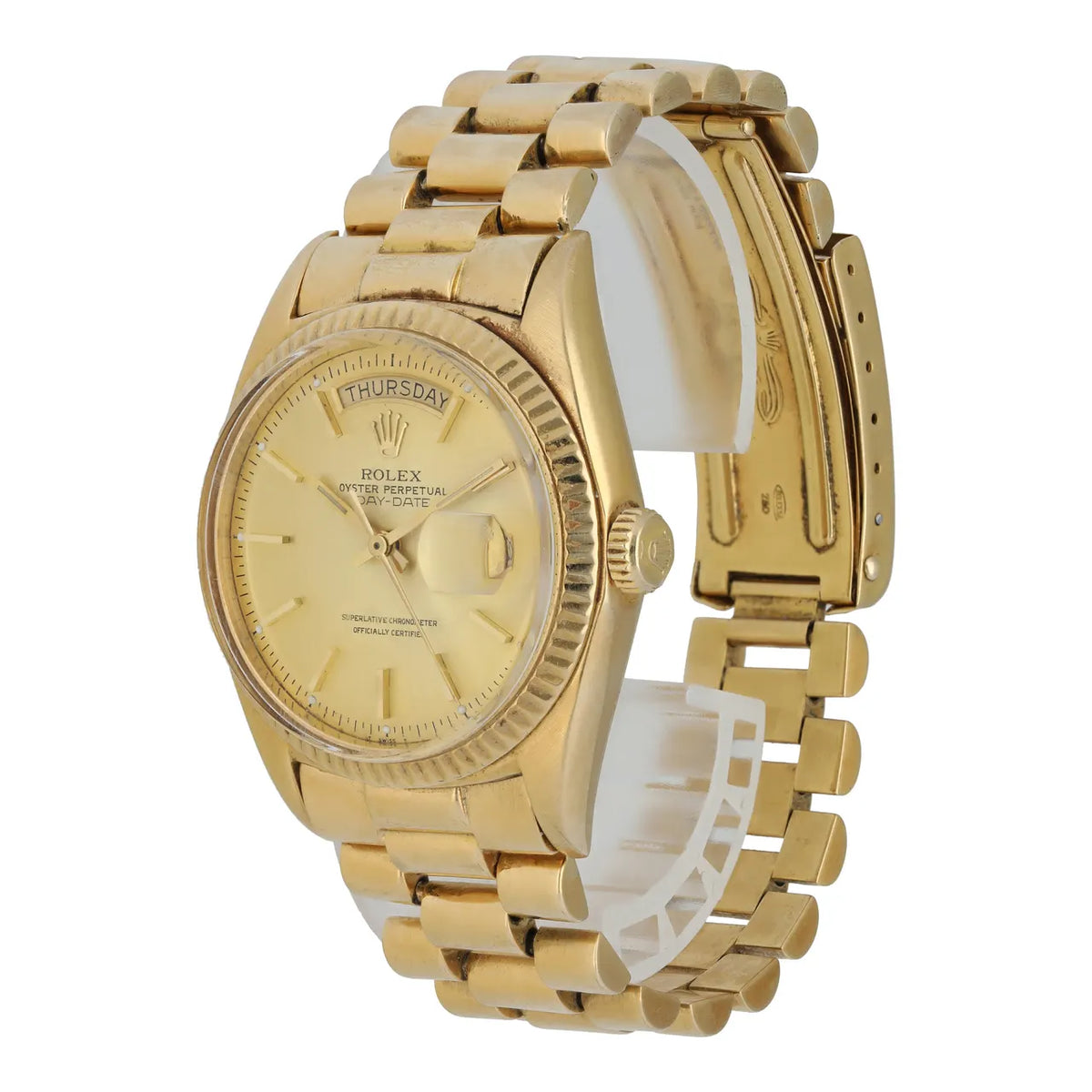 iconic Rolex Day-Date Gold Champagne - Hình 3