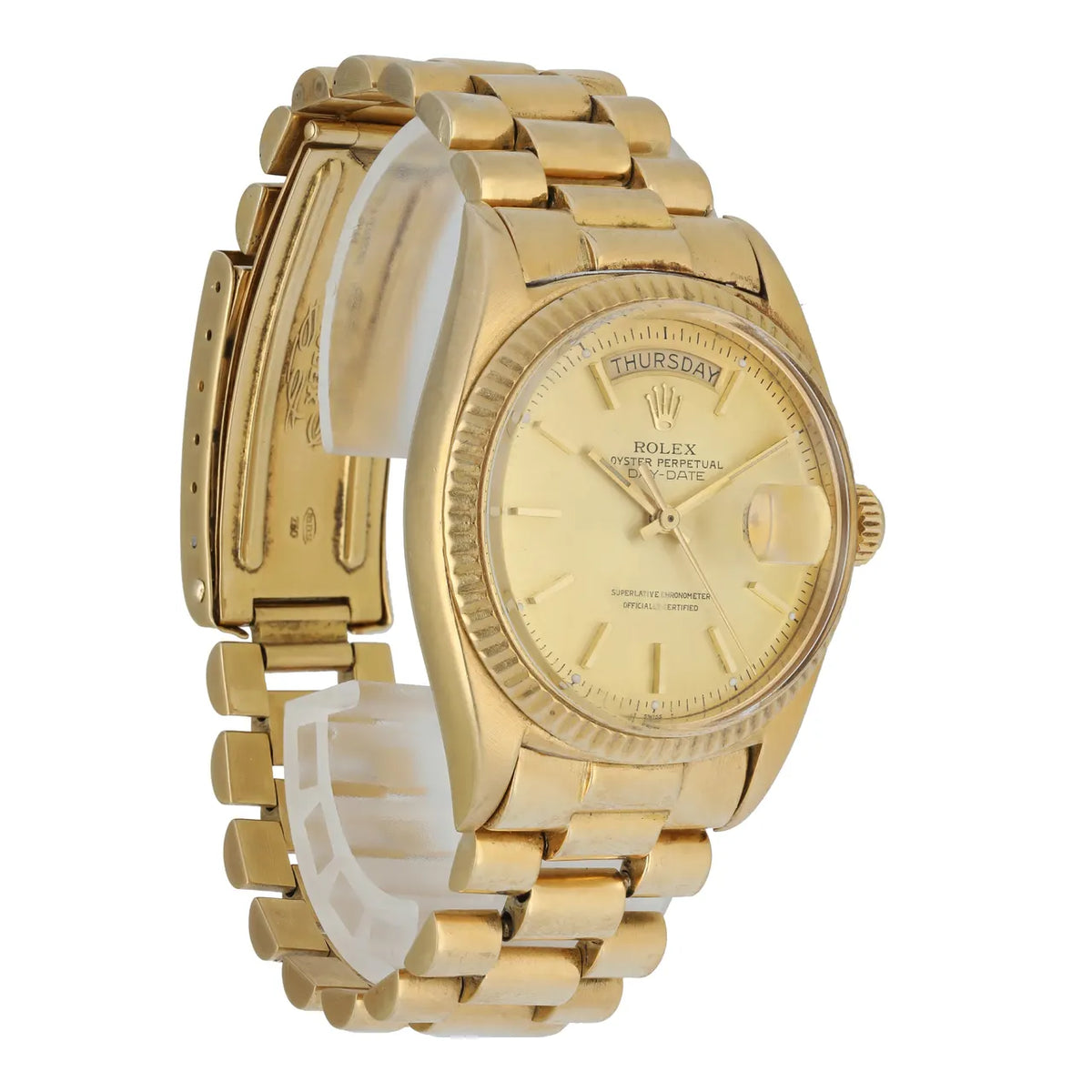 iconic Rolex Day-Date Gold Champagne - Hình 4