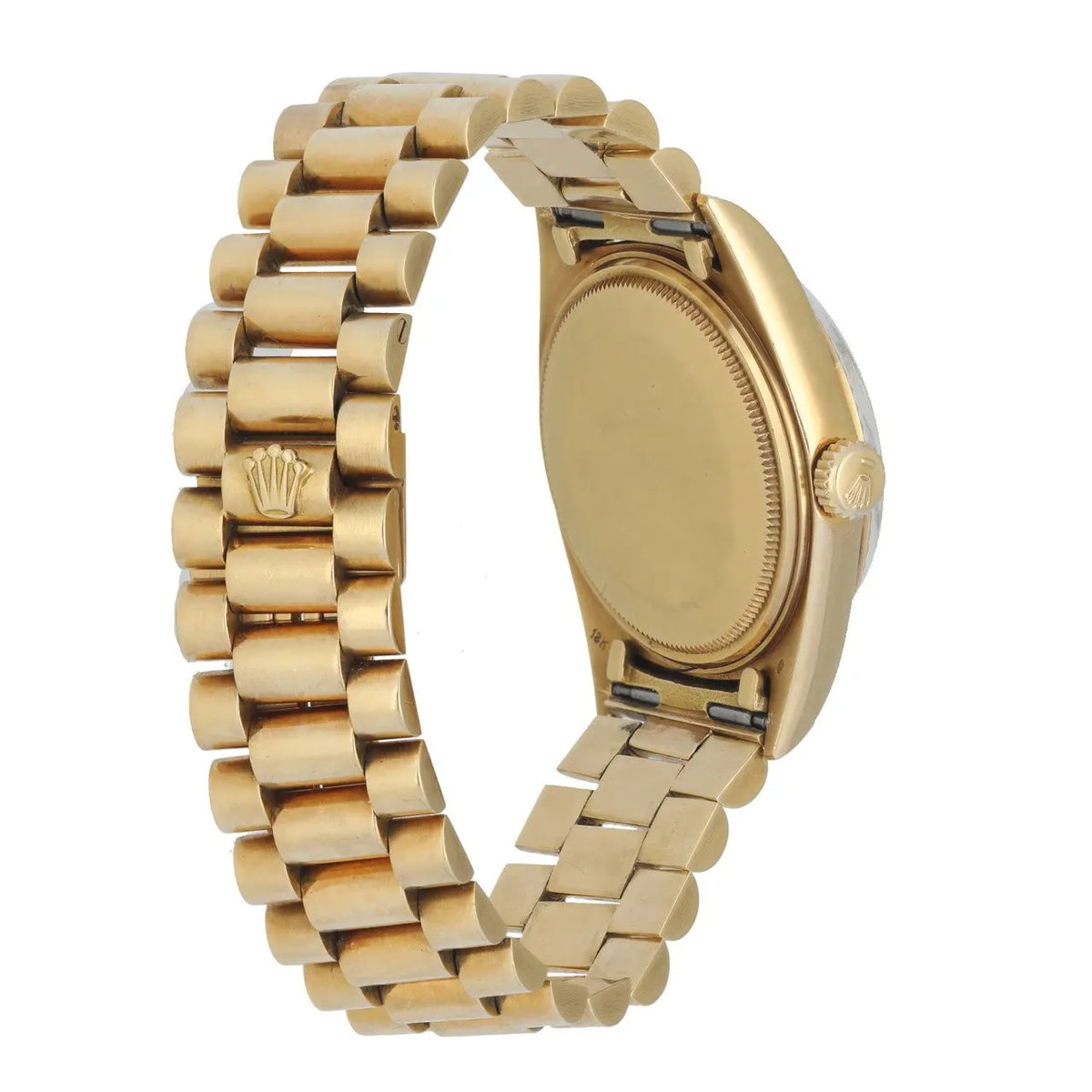 Rolex Gold Silver Linen Dial - Hình 4
