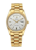 Rolex Gold Silver Linen Dial