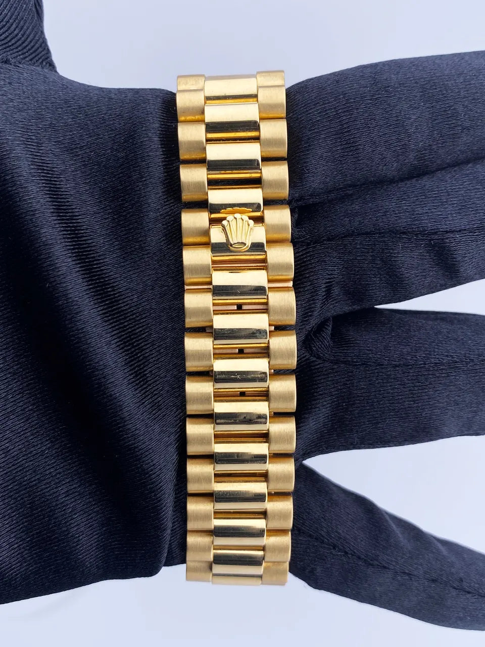 Rolex Day-Date Blue Dial Gold - Hình 7