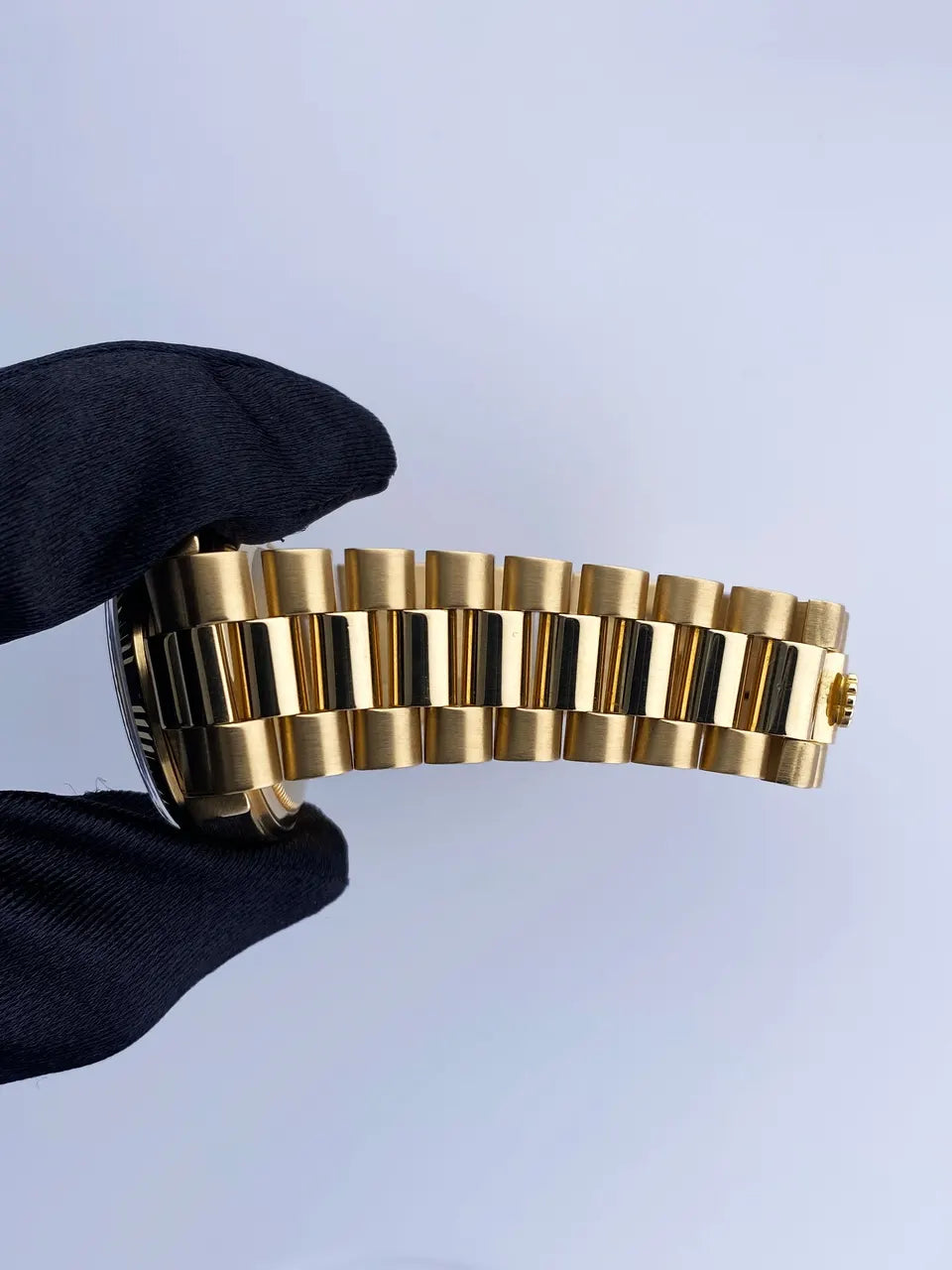 Rolex Day-Date Blue Dial Gold - Hình 8