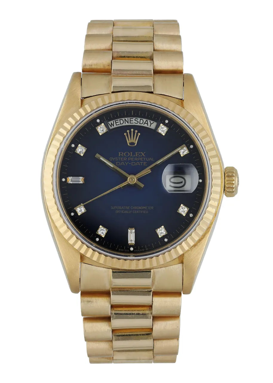 Rolex Day-Date 36 Blue Diamond