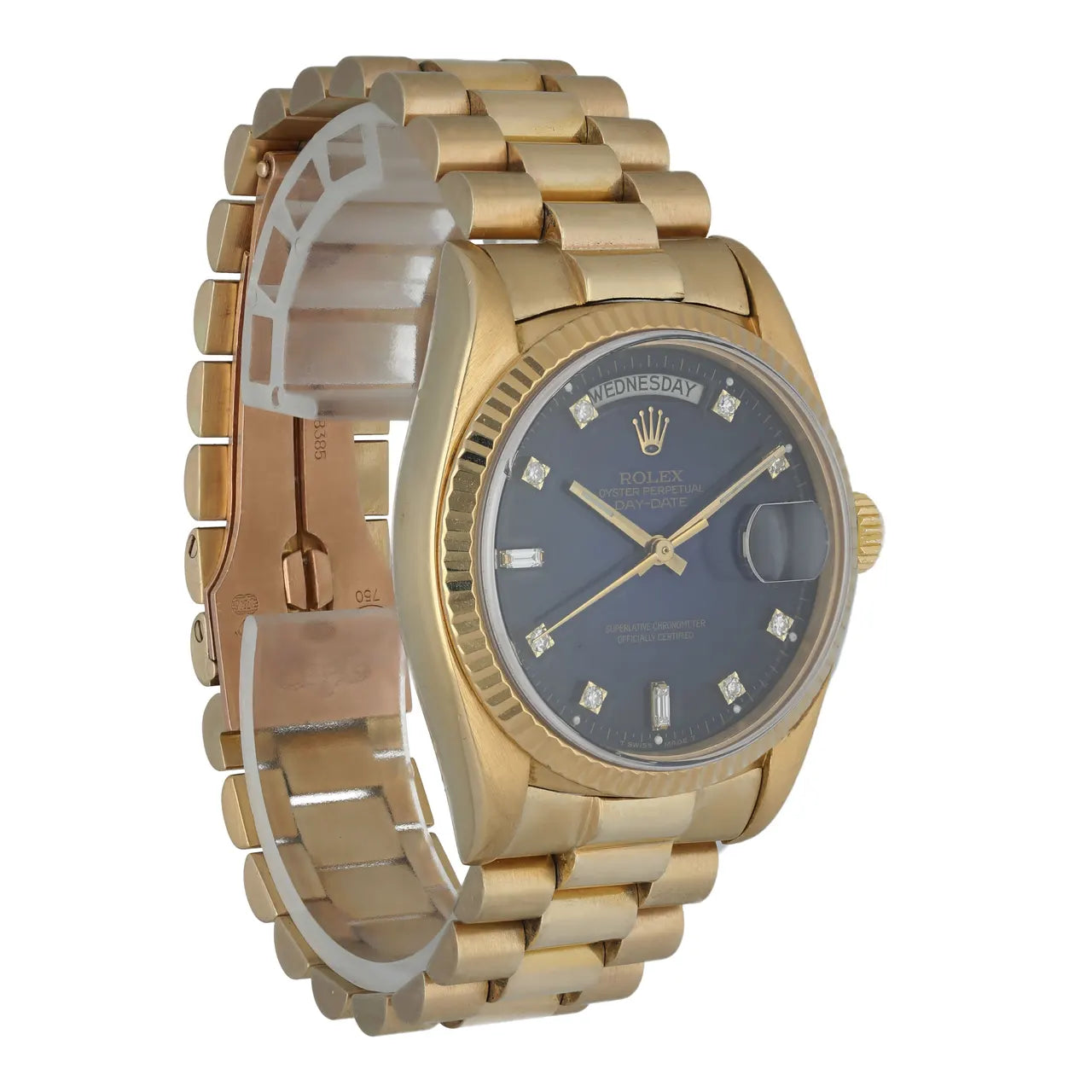 Rolex Day-Date 36 Blue Diamond - Hình 3