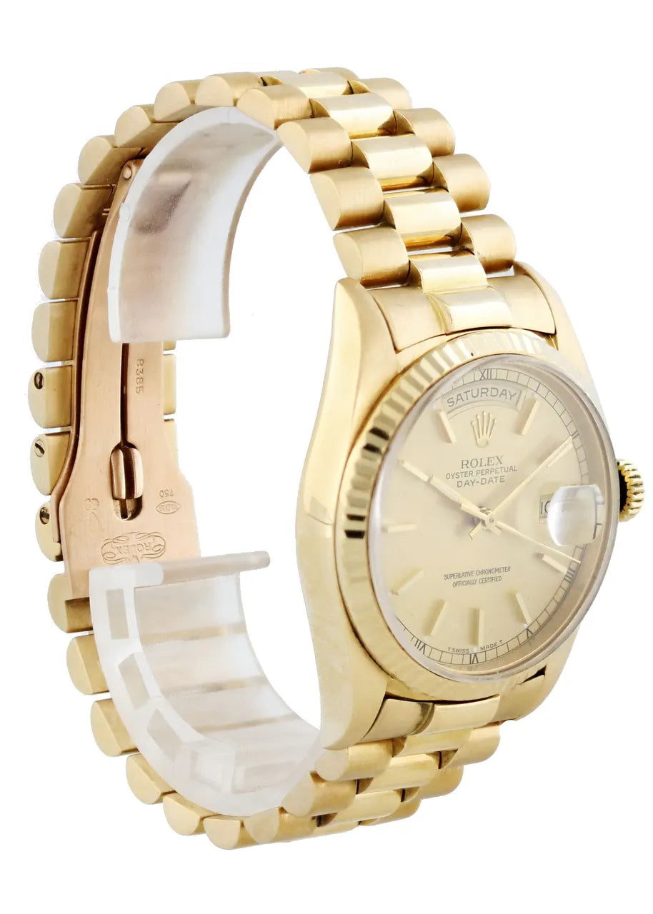 Rolex Day-Date Gold Champagne 9672 - Hình 4