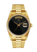 dial president Rolex Day-Date Gold Black