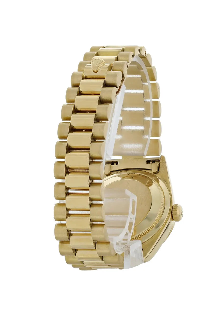 Rolex Gold Black Diamond - Hình 5