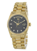 Rolex Gold Black Diamond