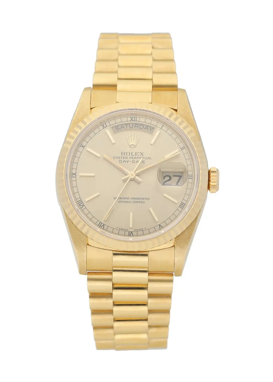 Rolex Gold Champagne Day-Date