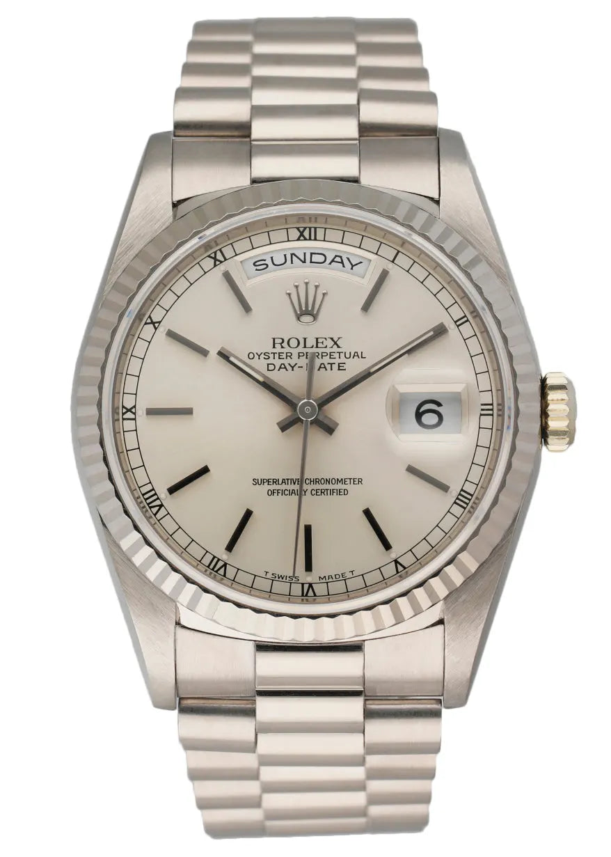 Rolex Platinum Ice Blue Day-Date