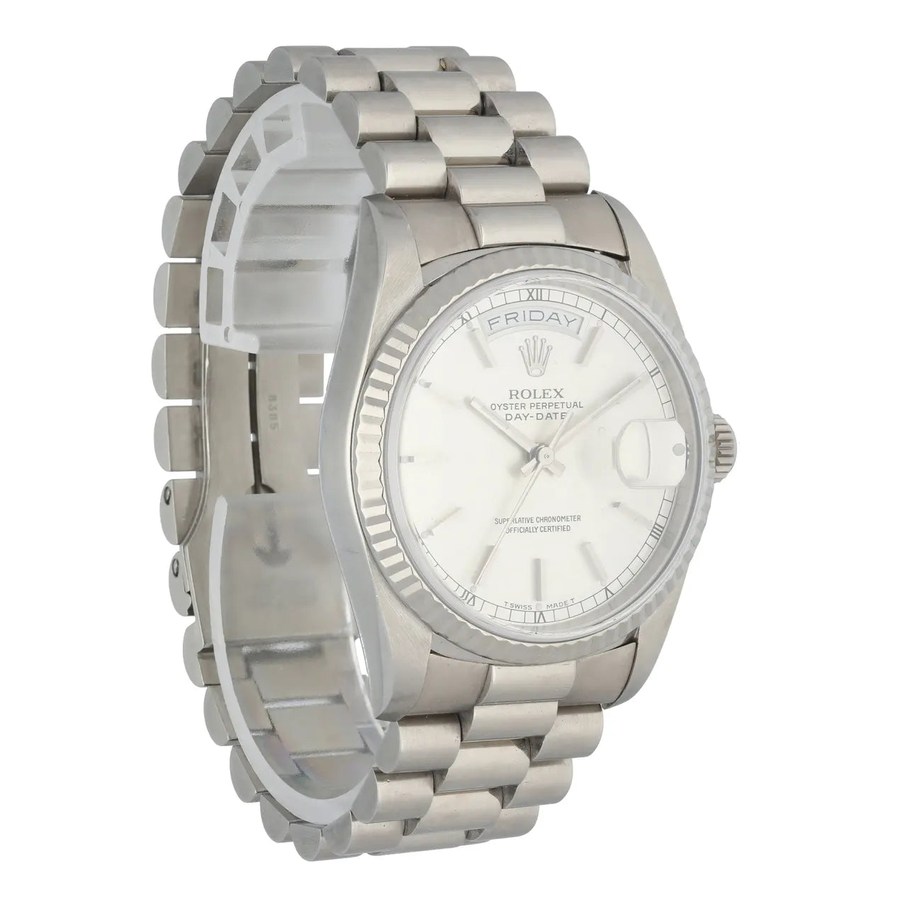 Rolex Platinum Ice Blue Day-Date - Hình 8