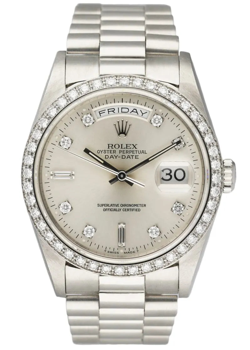 Rolex Day-Date Diamond Bezel