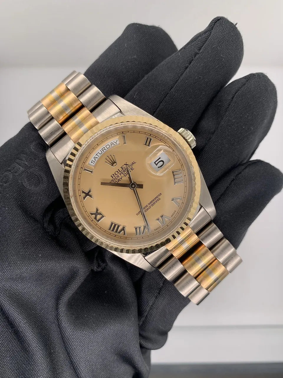 Rolex Day-Date Champagne Dial - Hình 4