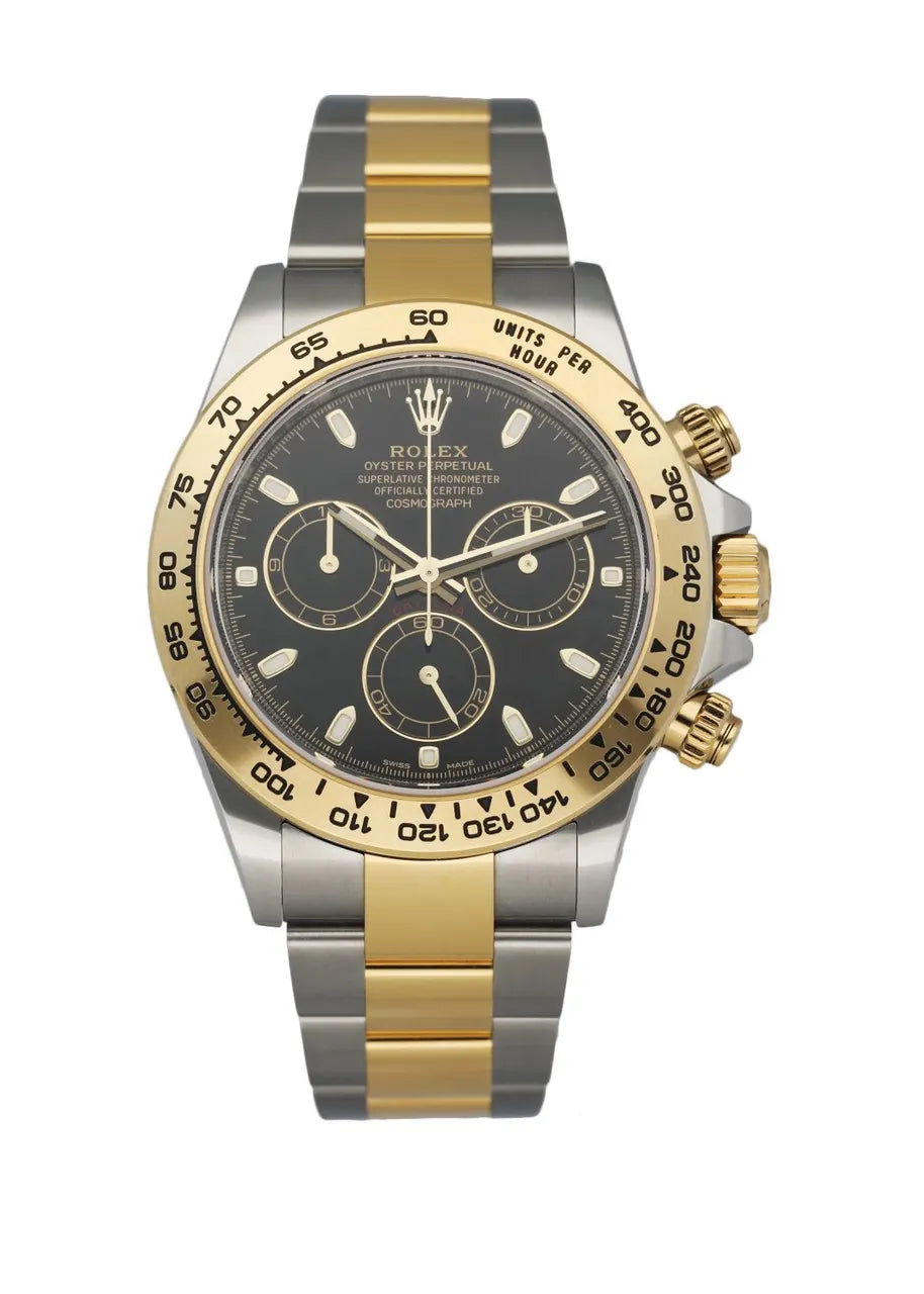 Daytona Two-Tone Black Dial rolex