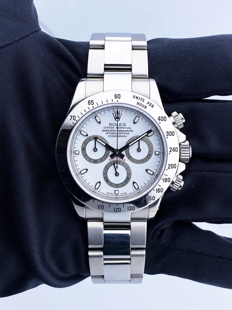 Rolex Daytona White Dial