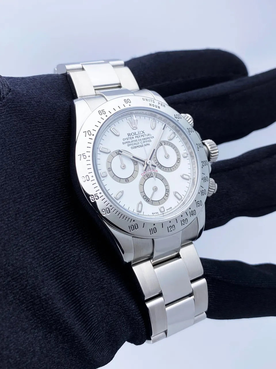 rolex stainless Daytona White Dial Steel – Rolex Daytona White Dial