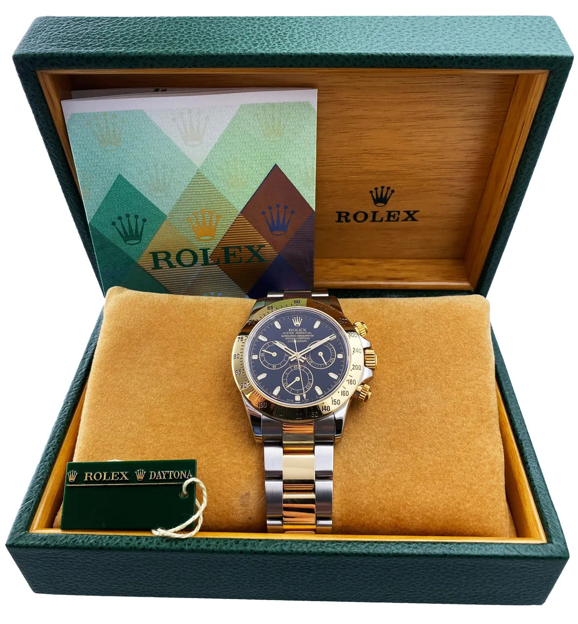 dial Rolex Daytona Two-Tone Black - Hình 2