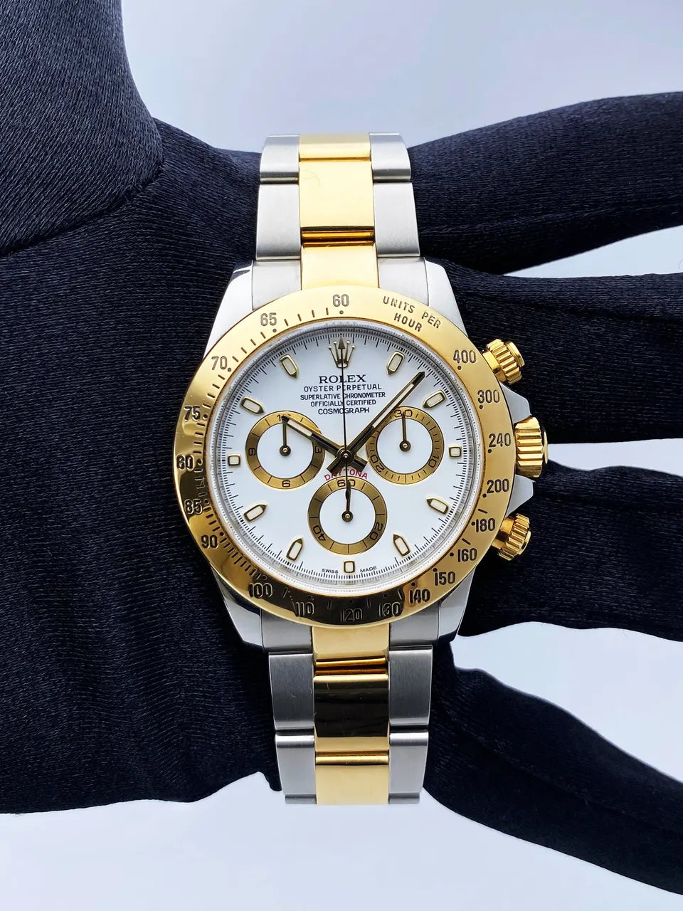 Daytona White Dial Two-Tone - Hình 2