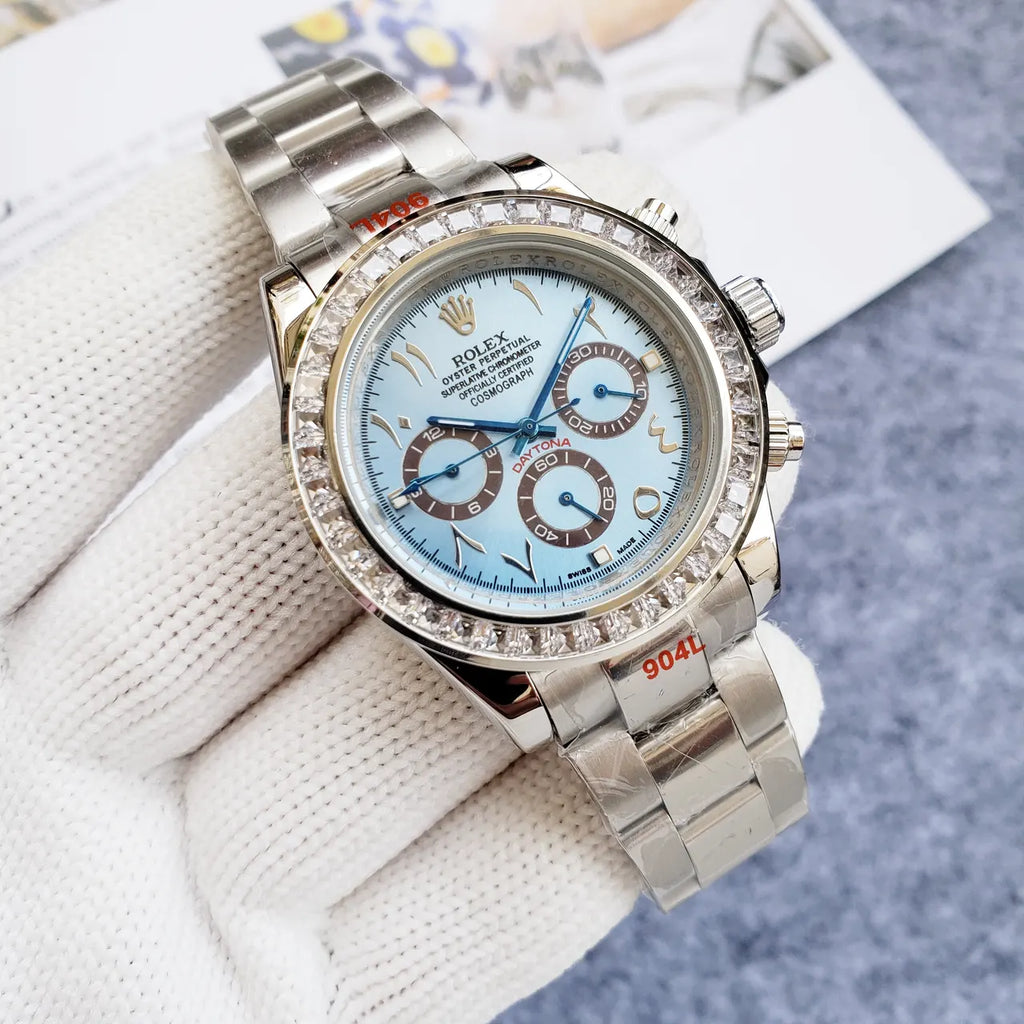 diamond Rolex Daytona Arabic Dial - Hình 8