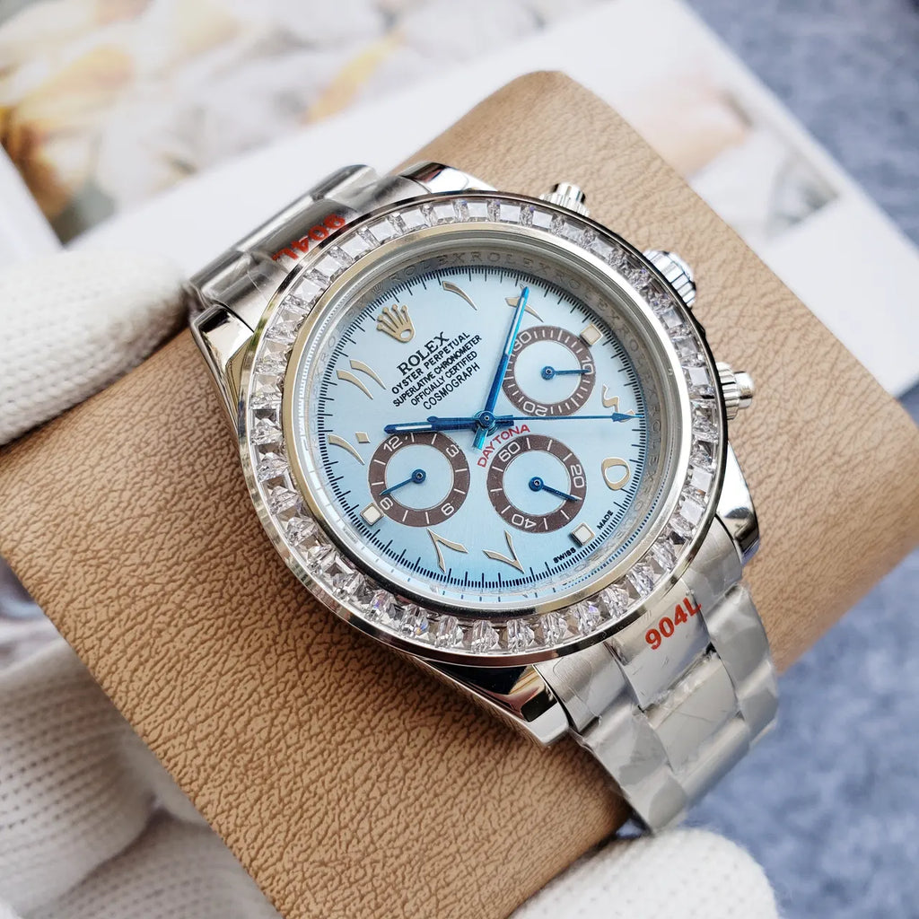 diamond Rolex Daytona Arabic Dial - Hình 3