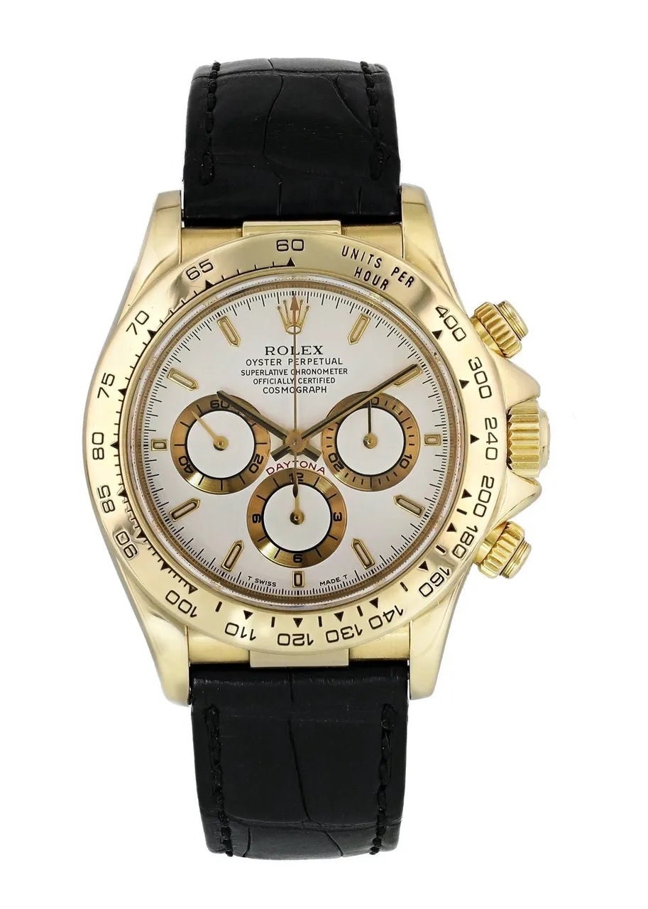 dial Rolex Daytona Gold White - Hình 2