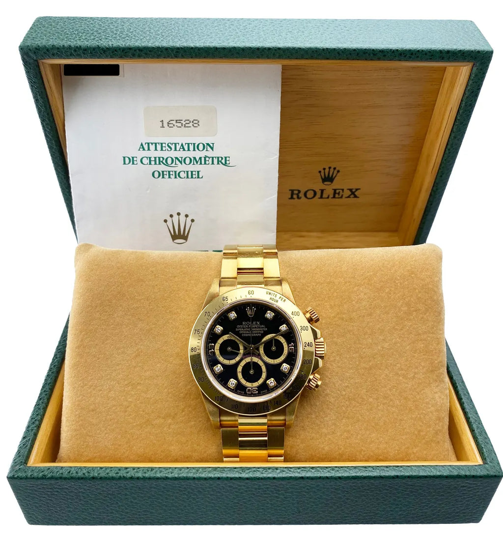 dial full Rolex Daytona Gold Diamond