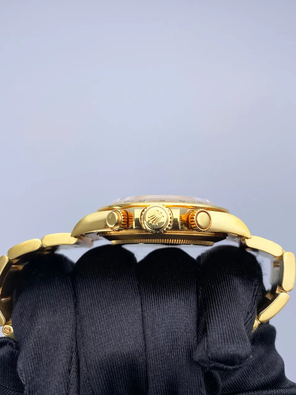 dial full Rolex Daytona Gold Diamond - Hình 2