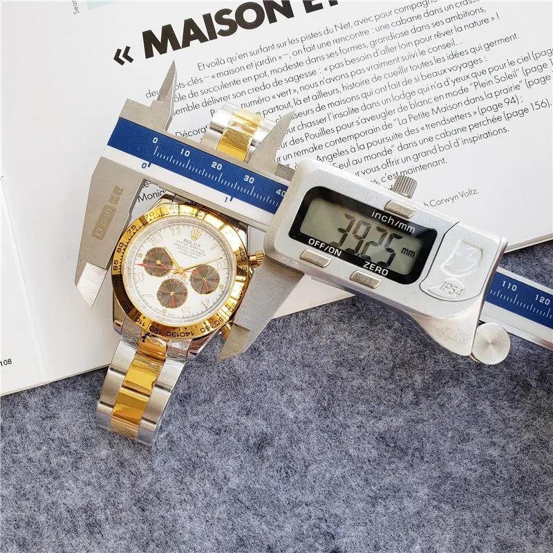 dial Rolex Daytona Two-Tone White