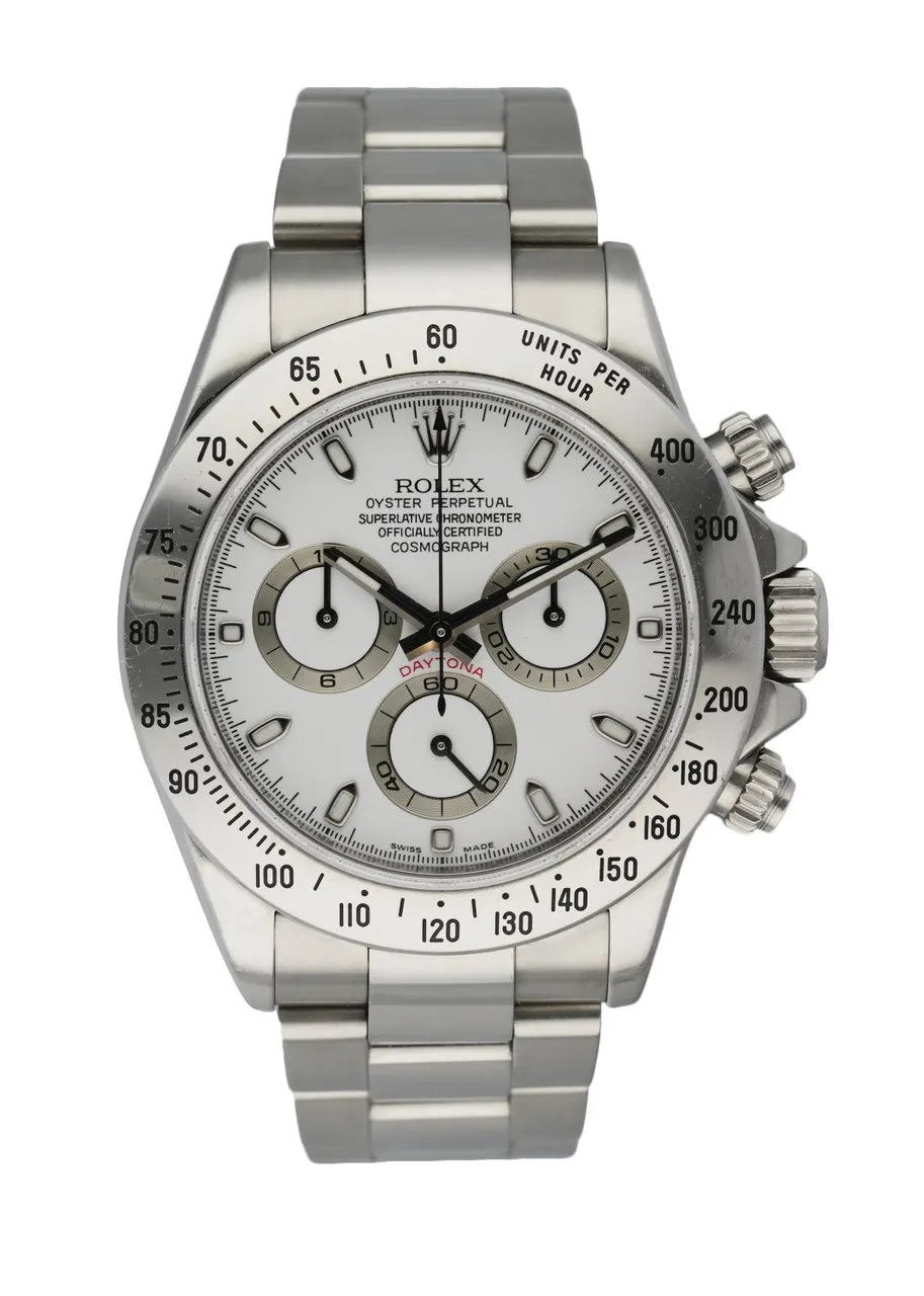 Rolex Daytona White Dial