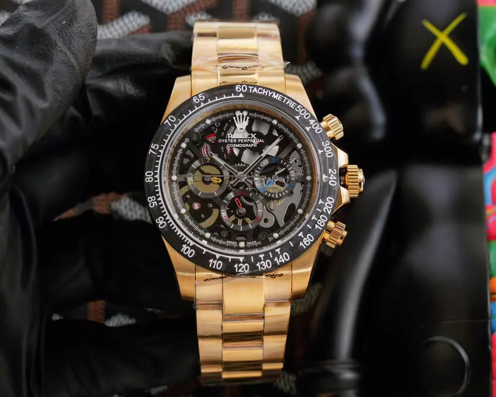 Rolex Daytona Gold Skeleton