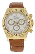 Rolex Daytona Gold White dial – Rolex Daytona Gold, White Dial, Brown
