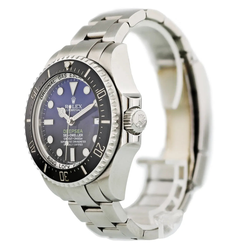 stainless Rolex Deepsea Blue Dial - Hình 5