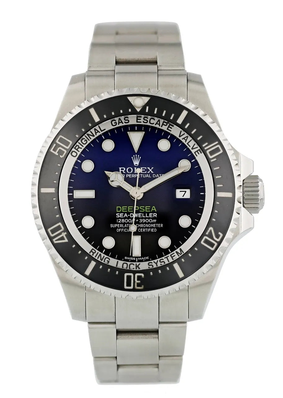 stainless Rolex Deepsea Blue Dial - Hình 2