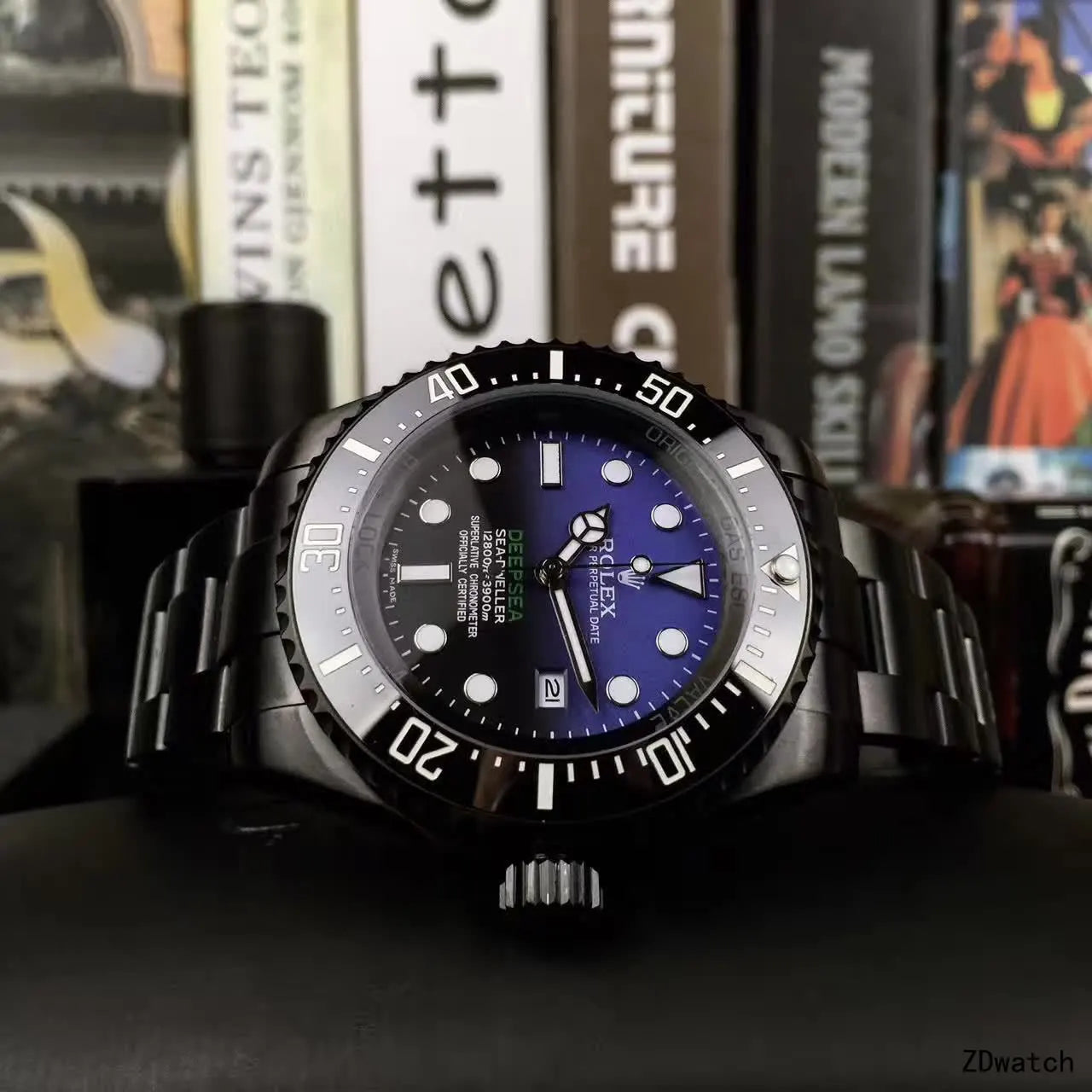 Rolex Deepsea Black - Hình 5