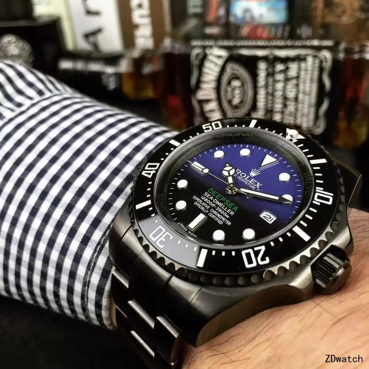 Rolex Deepsea Black - Hình 3