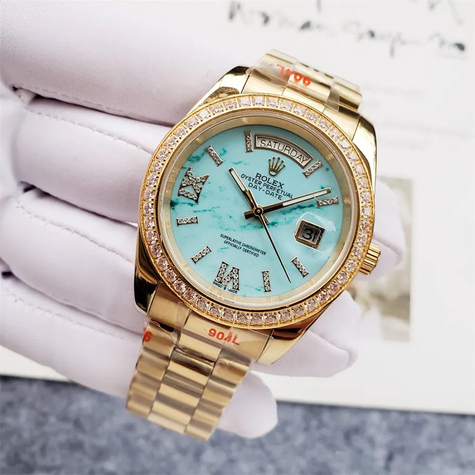 Rolex Day-Date Turquoise - Hình 5