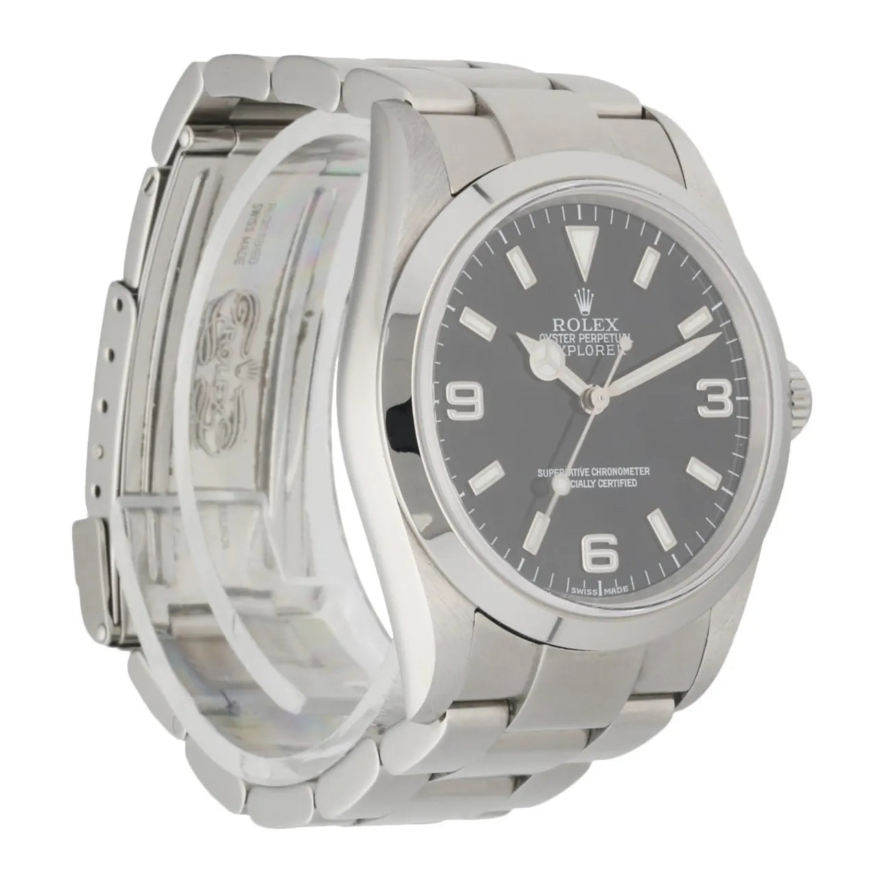 Rolex Explorer 39mm Black Dial stainless - Hình 2