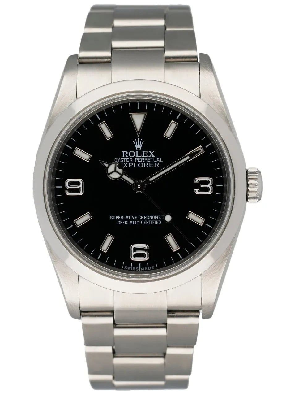 Rolex Explorer Black Dial