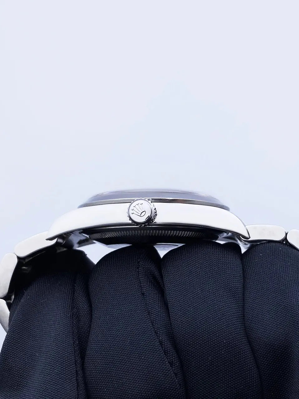 stainless Rolex Explorer 39mm Black Dial - Hình 4