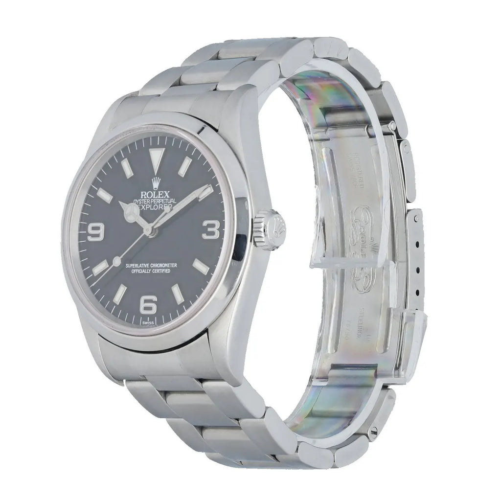 Rolex Explorer Black Dial 1102 - Hình 3