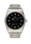 Rolex Explorer Black Dial stainless steel