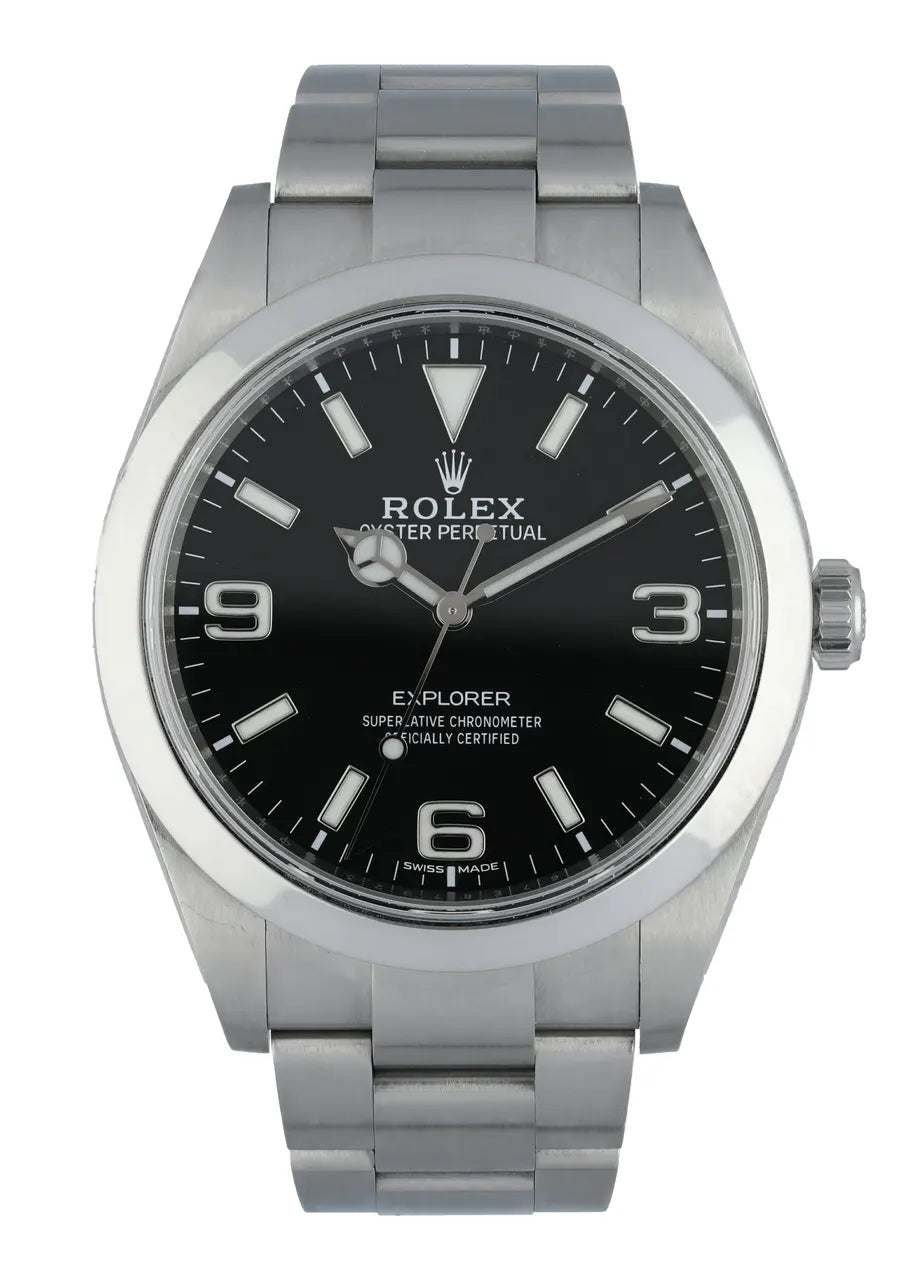 Rolex Explorer Black Dial