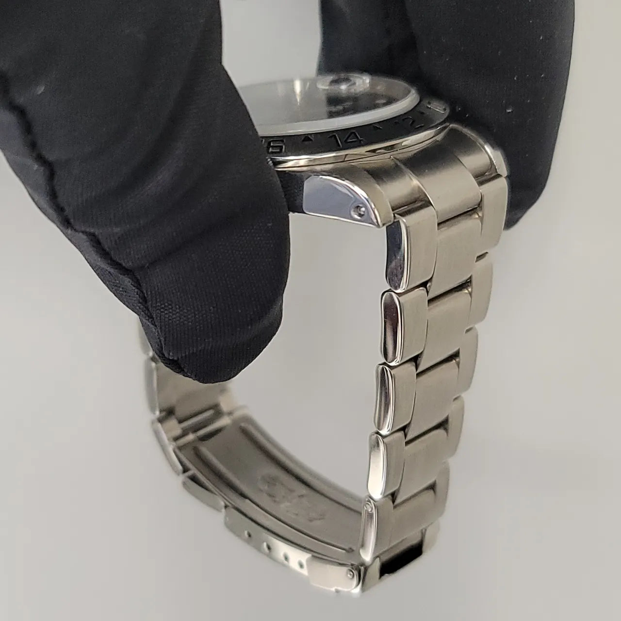 stainless Rolex Explorer II Black Dial - Hình 8