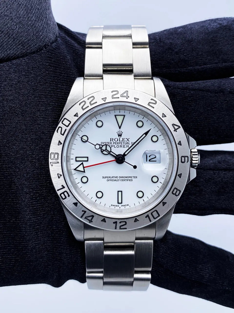 Rolex Explorer II White Dial stainless