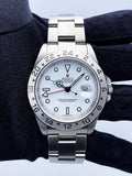 Rolex Explorer II White Dial stainless